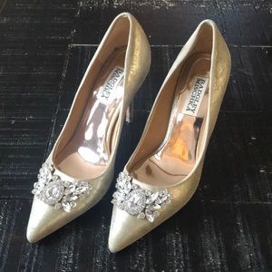Badgley Mischa Jeweled Heels